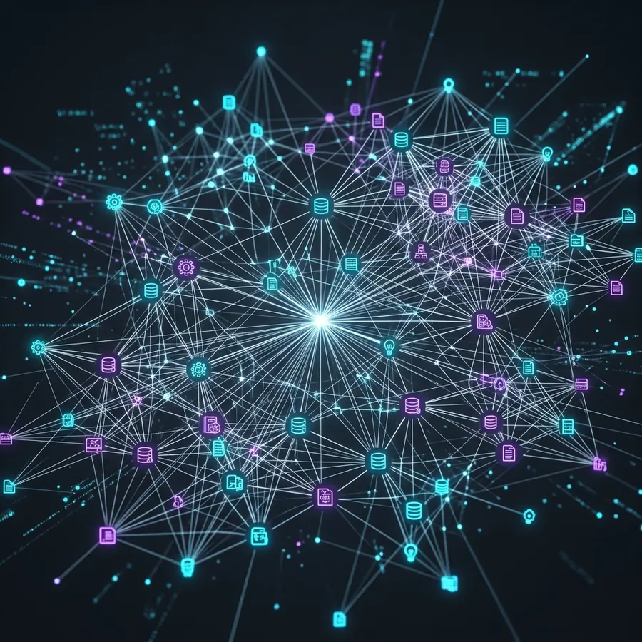 A Estrutura de Conexões do Knowledge Graph no AEO