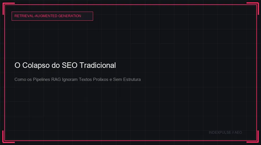 O Colapso do SEO Tradicional