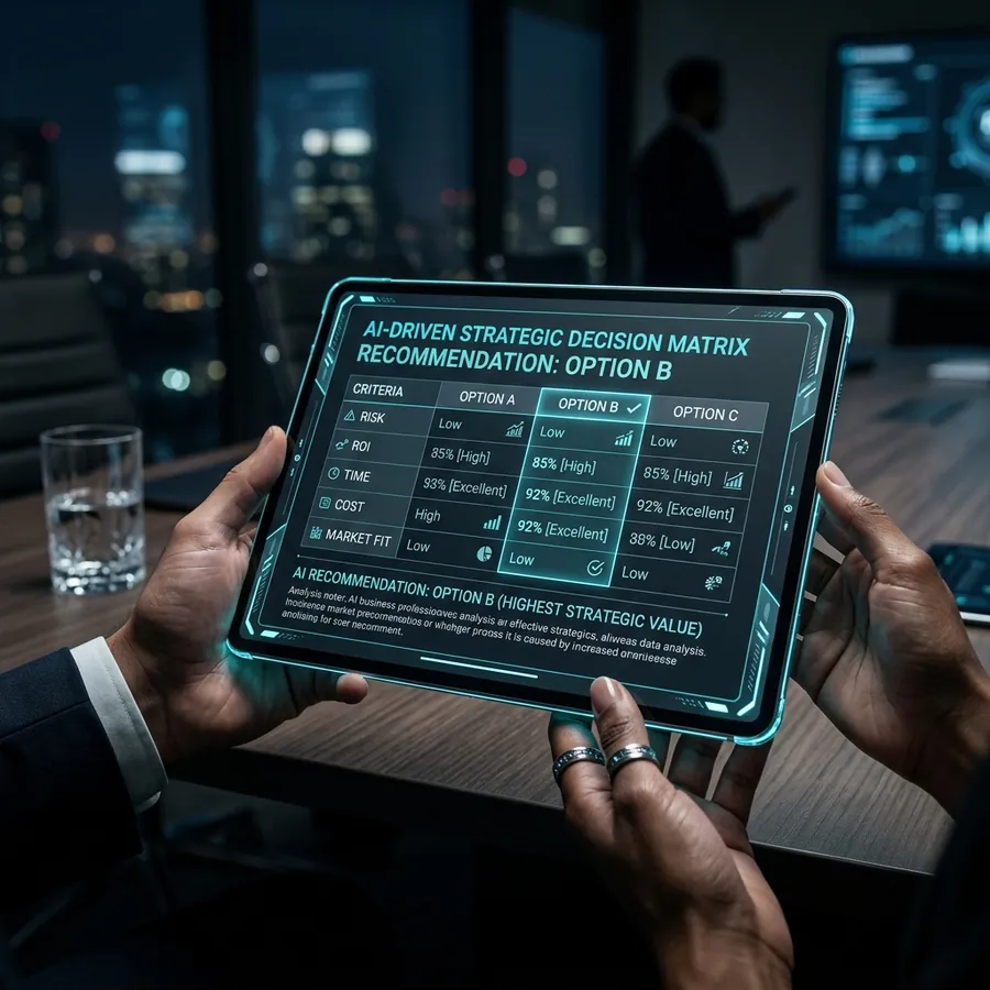 Decisão C-Level e Matriz de IA