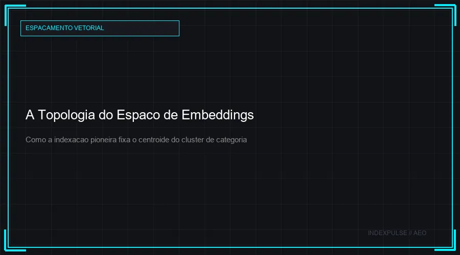 A Topologia do Espaço de Embeddings