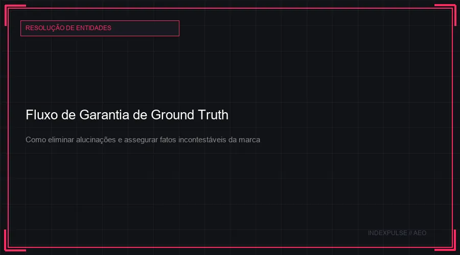 Fluxo de Garantia de Ground Truth