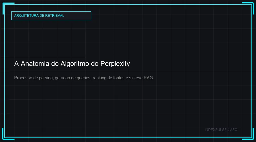 A Anatomia do Algoritmo do Perplexity
