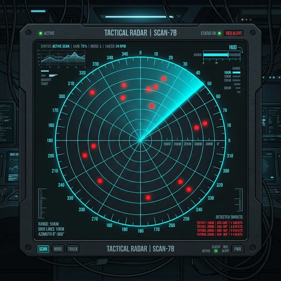 Radar Algorítmico e Escaneamento Competitivo