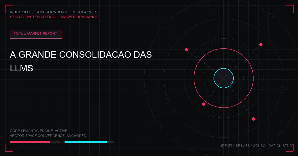 A Grande Consolidação das LLMs: O Dia em que as Respostas de IA Se Tornaram Definitivas