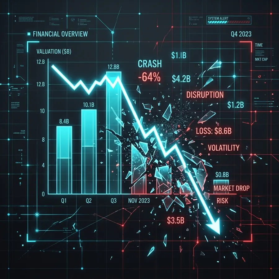 O impacto financeiro e o colapso do valuation invisível