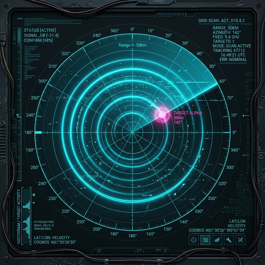 O painel do Radar da IndexPulse monitorando o Score 6D