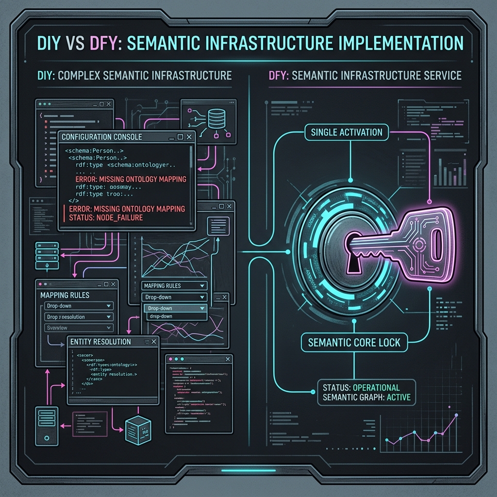 Diferença Estrutural de Ingestão de Dados: DIY vs. DFY