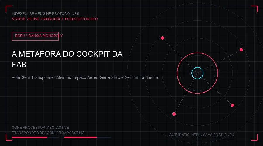 A Metáfora do Cockpit da FAB