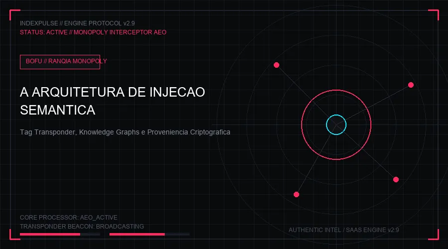 A Arquitetura de Injeção Semântica