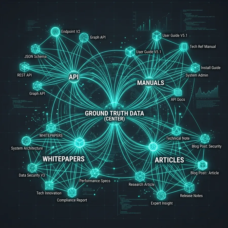 O Grafo de Conhecimento e a Construção do Ground Truth