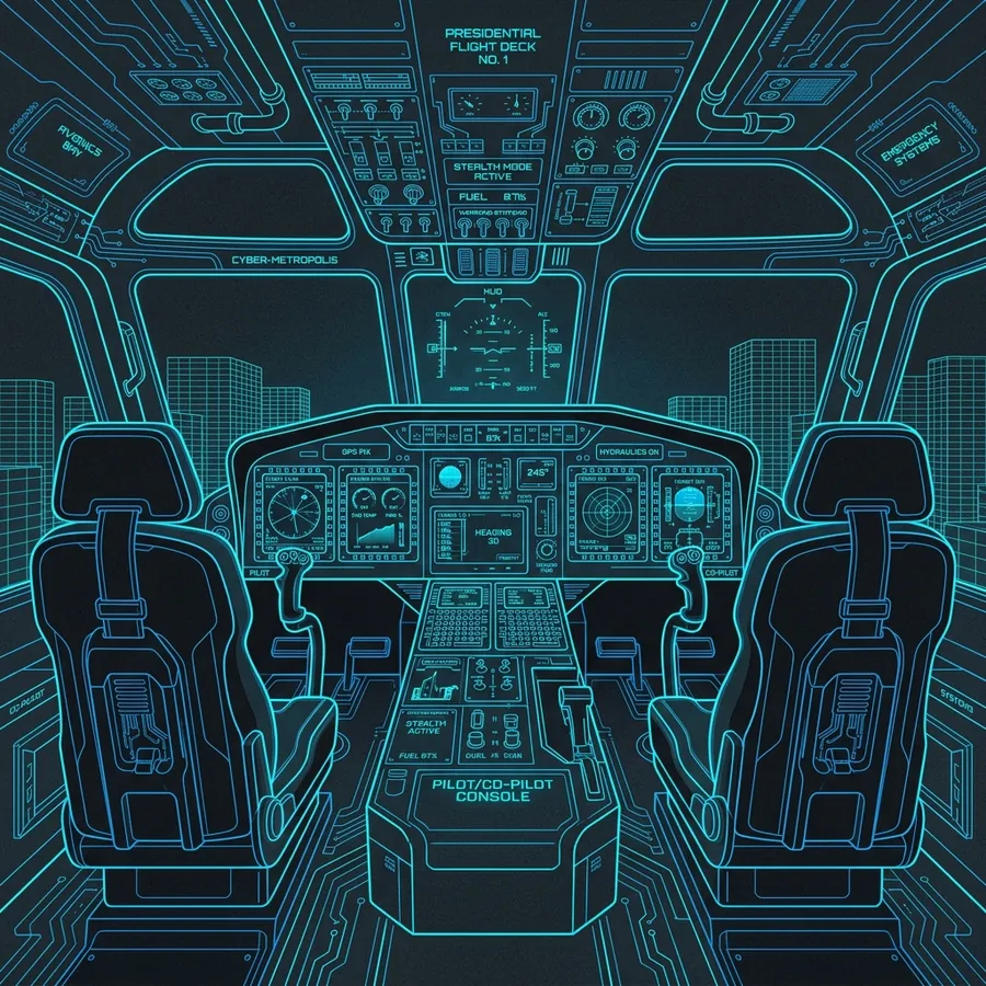 Cockpit de Elite e Controle de Radar