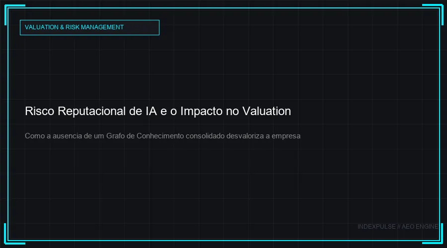 Risco Reputacional de IA e o Impacto no Valuation