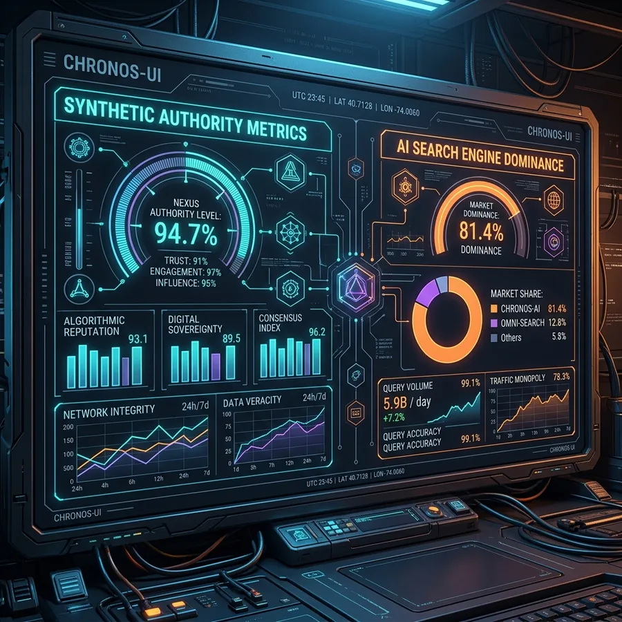 Dashboard de Autoridade Sintética