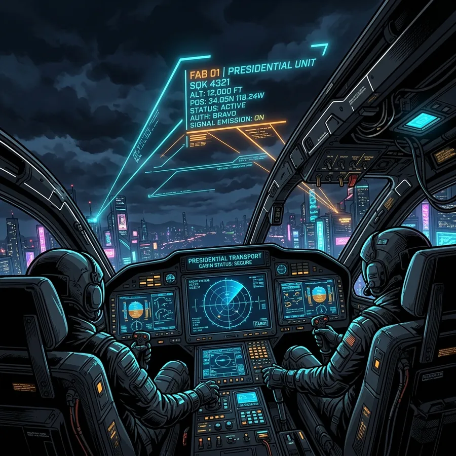 Cockpit Presidencial e Transponder Semântico