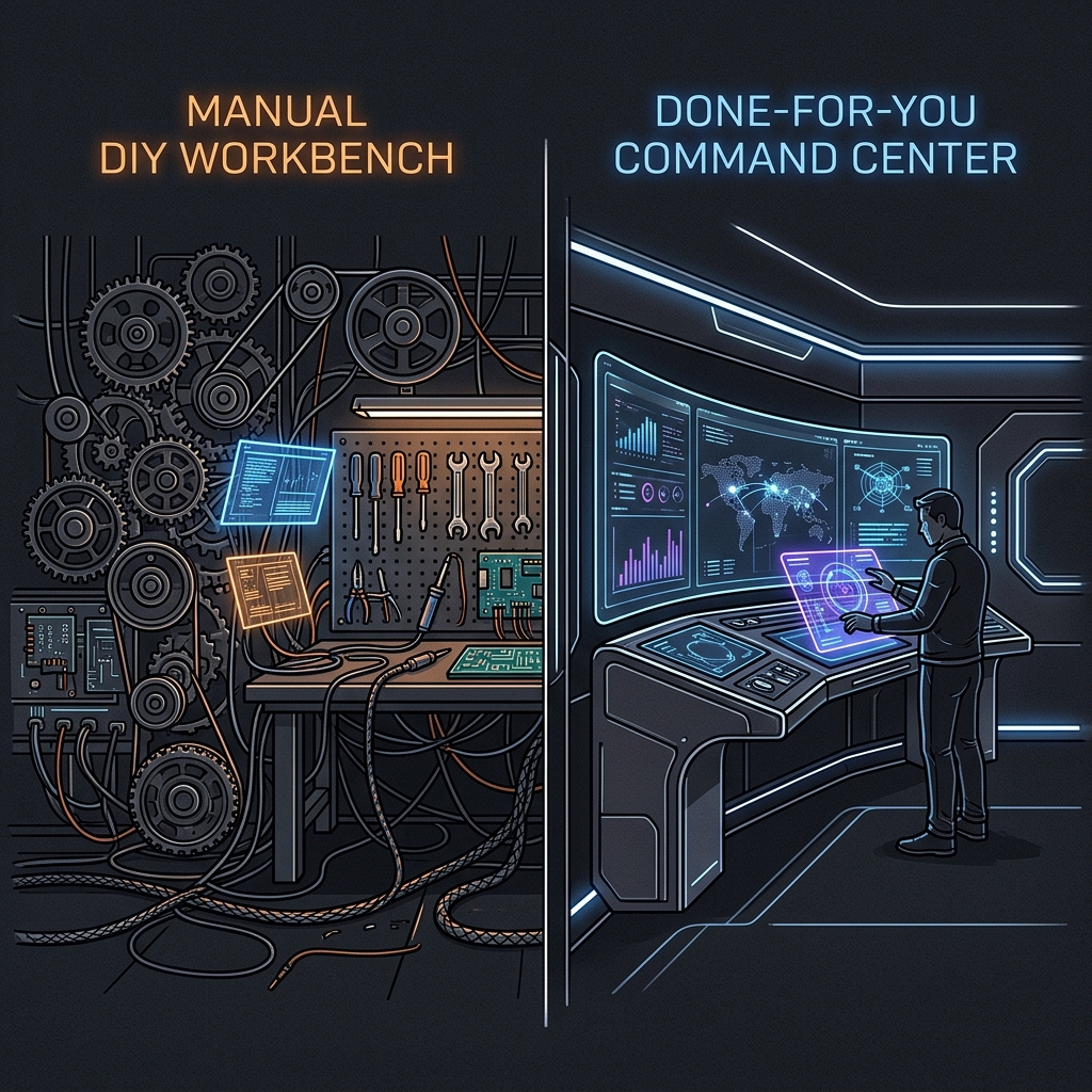 DIY vs DFY em AEO