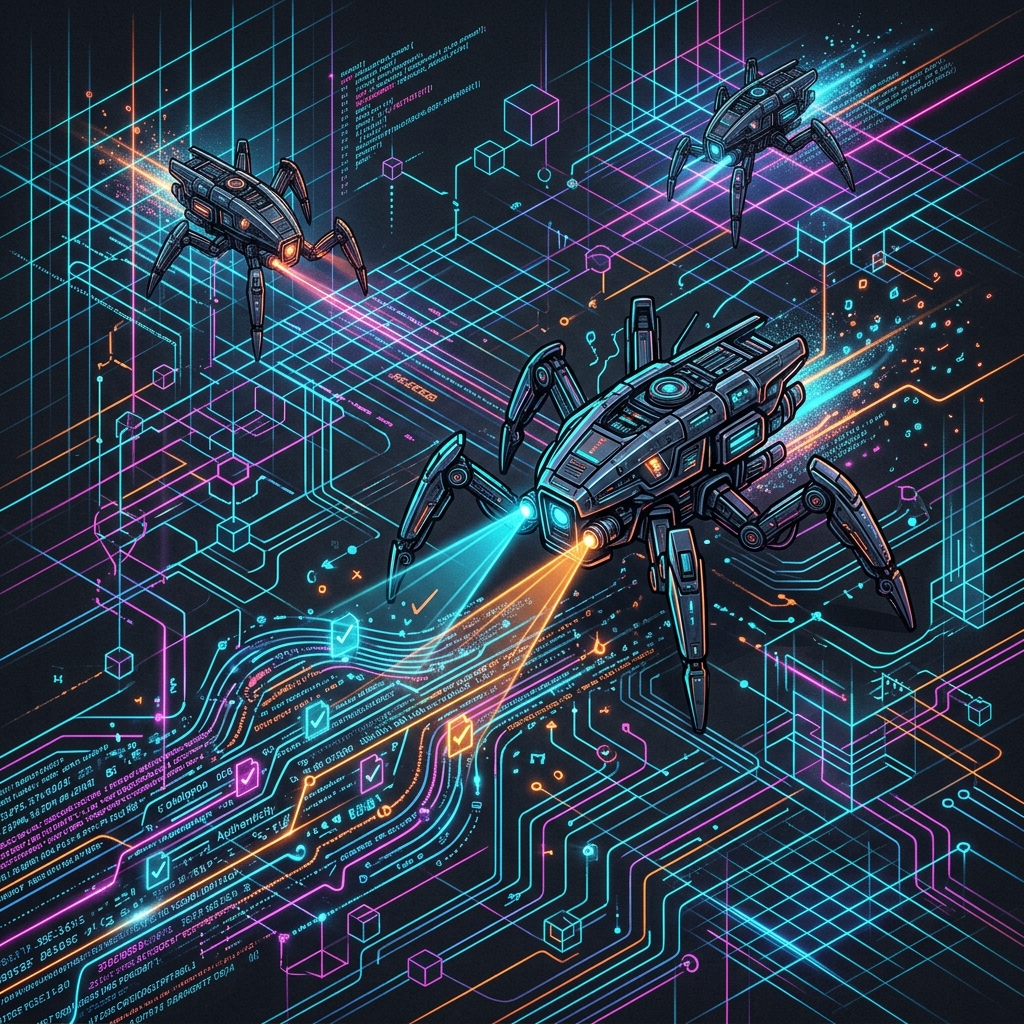 IA Crawlers analisando proveniência