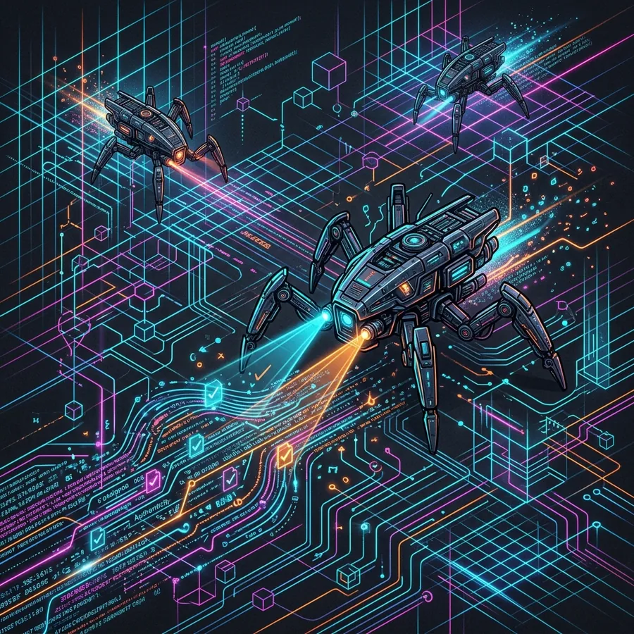 IA Crawlers analisando proveniência