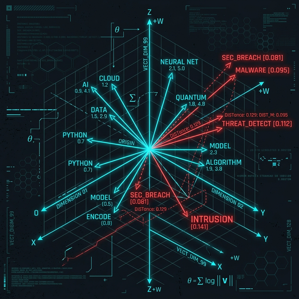 Vector Embeddings e Relações de Citações de IA