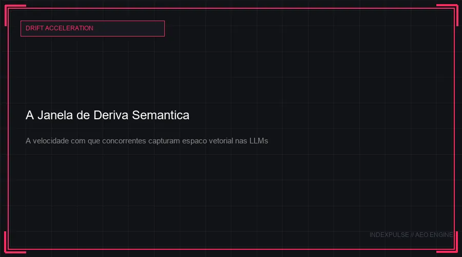 A Janela de Deriva Semantica