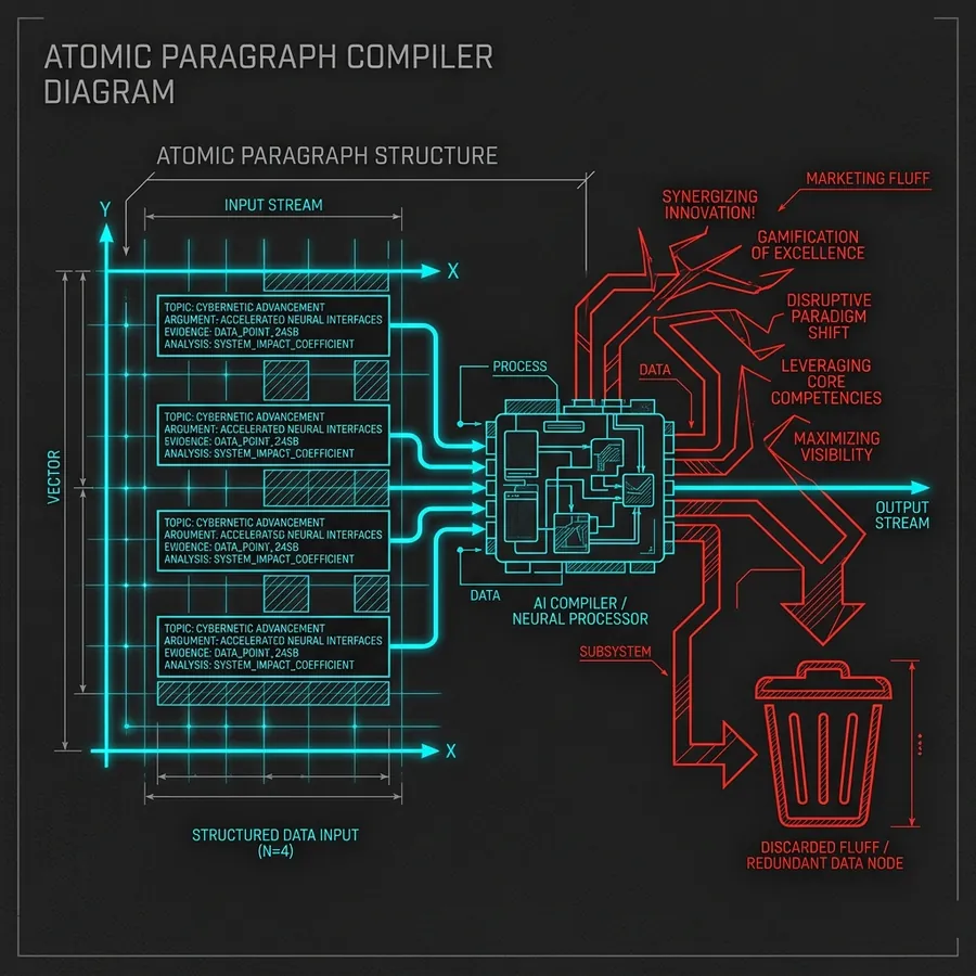 A Engenharia do Atomic Paragraph
