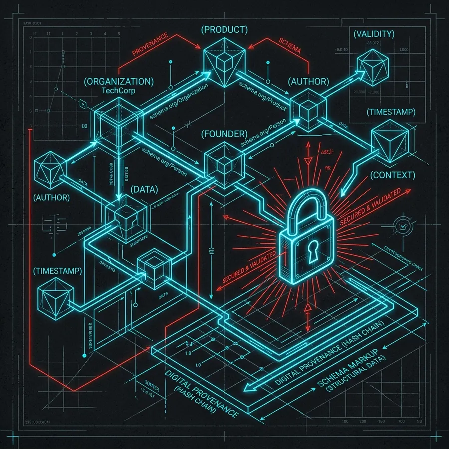 Digital Provenance e Estruturação de Schema Markup
