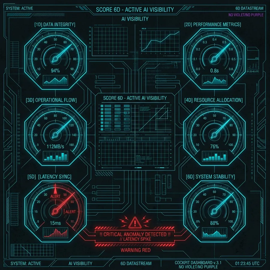 Defesa Algorítmica e Monitoramento Contínuo via Score 6D
