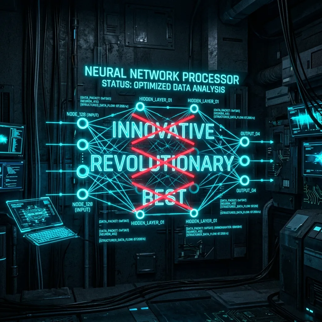 Por Que as LLMs Odeiam Adjetivos e o Que Isso Significa Para o Marketing da Sua Empresa.