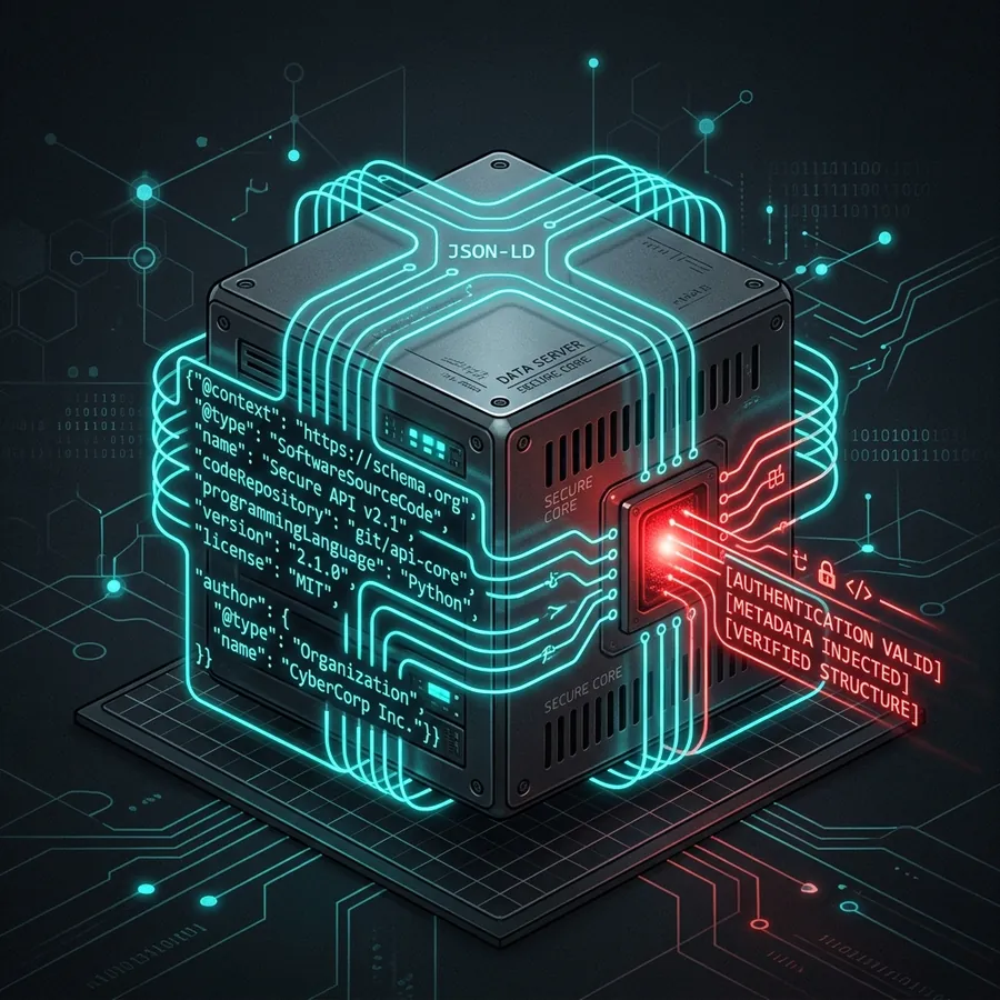 Injeção Semântica Criptografada JSON-LD nos Servidores Web