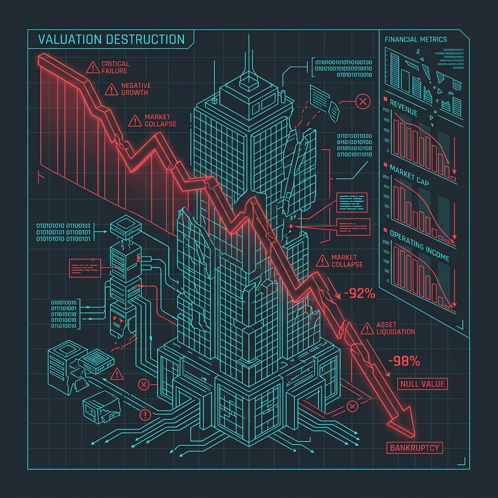 A Queda do Valuation