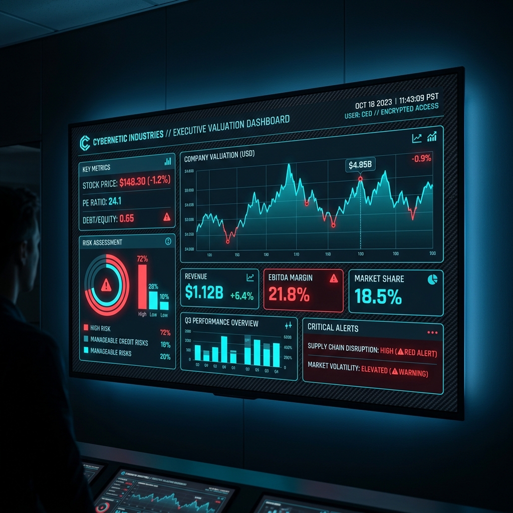 O Painel de Controle de Valuation