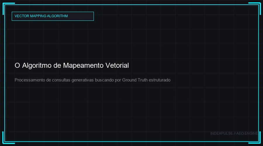 O Algoritmo de Mapeamento Vetorial