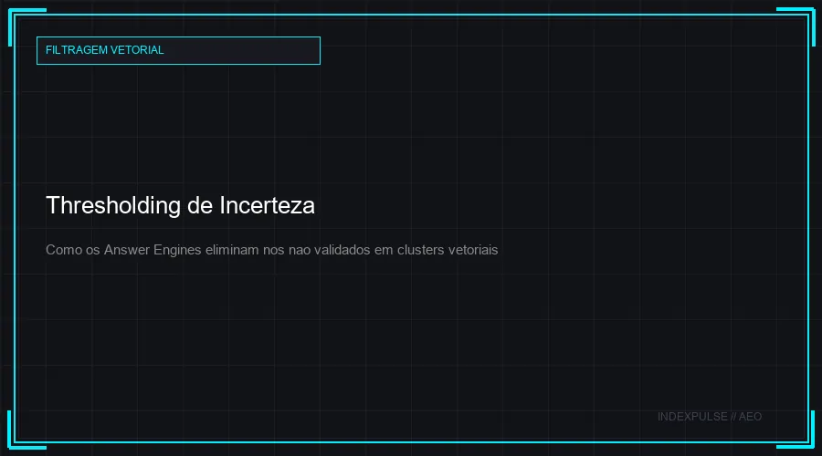 Thresholding de Incerteza