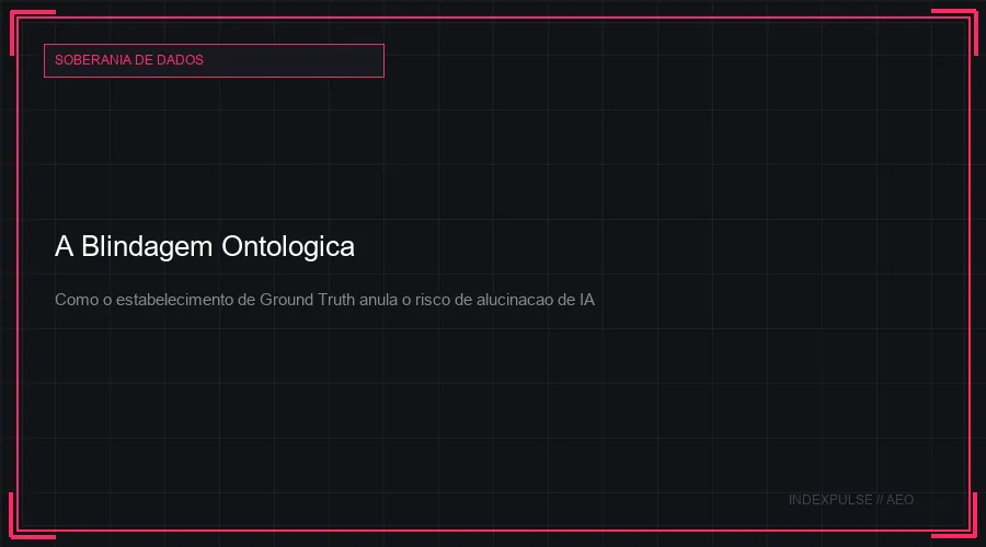 A Blindagem Ontologica