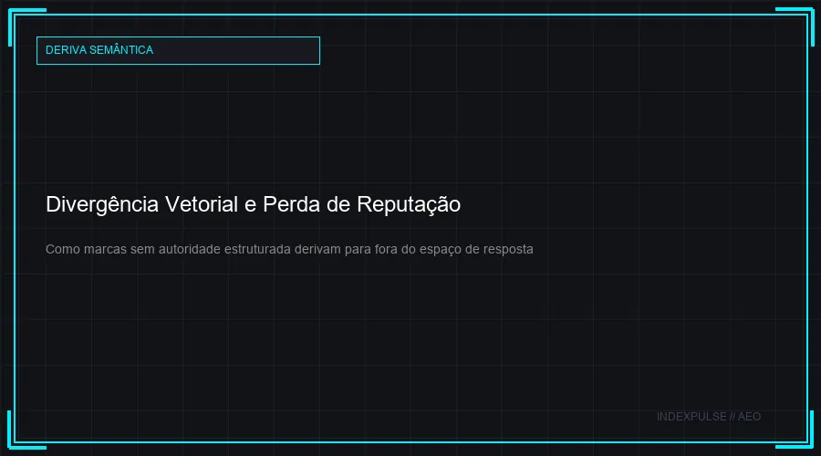 Divergência Vetorial e Perda de Reputação