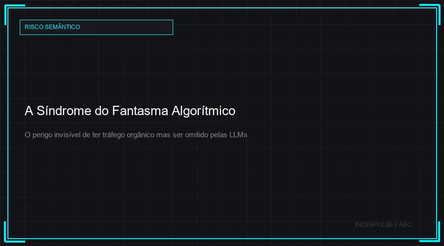 A Síndrome do Fantasma Algorítmico