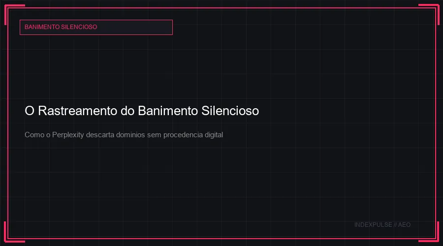 O Rastreamento do Banimento Silencioso