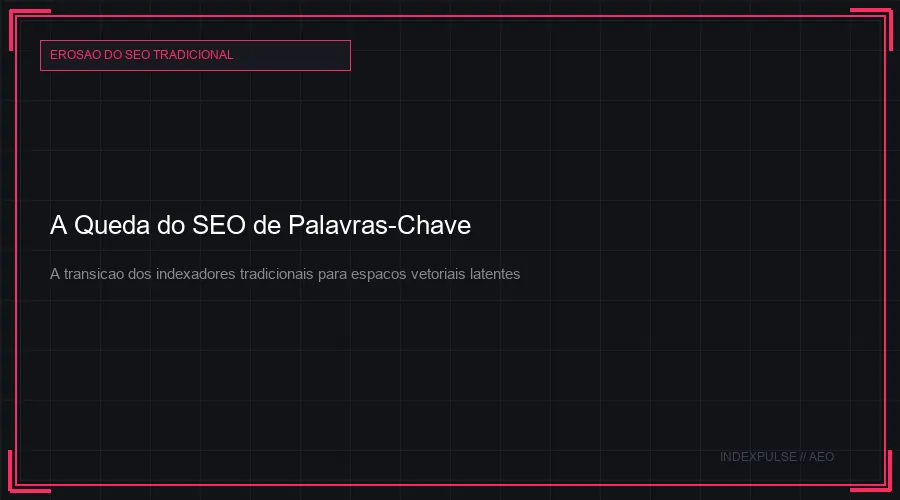 A Queda do SEO de Palavras-Chave