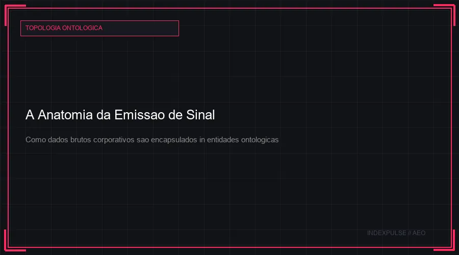A Anatomia da Emissao de Sinal