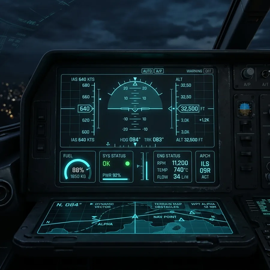 Cockpit de Controle e Transponders Semânticos