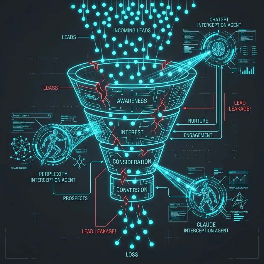 A Sangria Silenciosa de Leads no Funil B2B