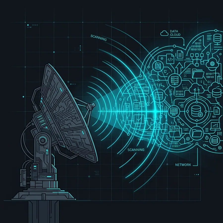 Visualização das seis dimensões analíticas do Score 6D corporativo
